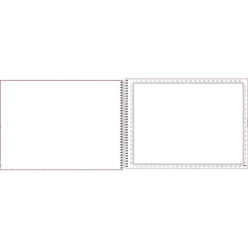 Caderno Desenho Milimetrado Zoom+ 96Fls Feminino Espiral Tilibra (Pct.c/04) - imagem 3