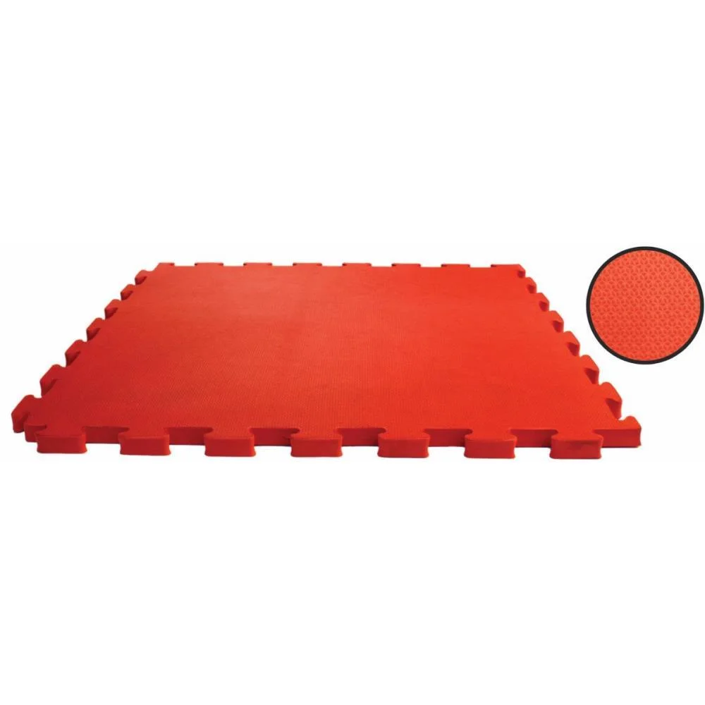 Tatame 04 Placas 1X1Mx1Cm Vermelho Evamax (Pacote) - imagem 4