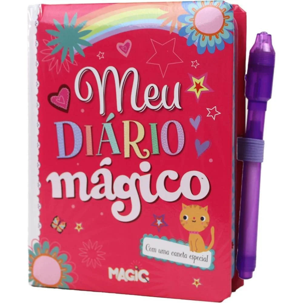 Diario Magico Peq 12X15Cm 48Pg Magic Kids - imagem 4