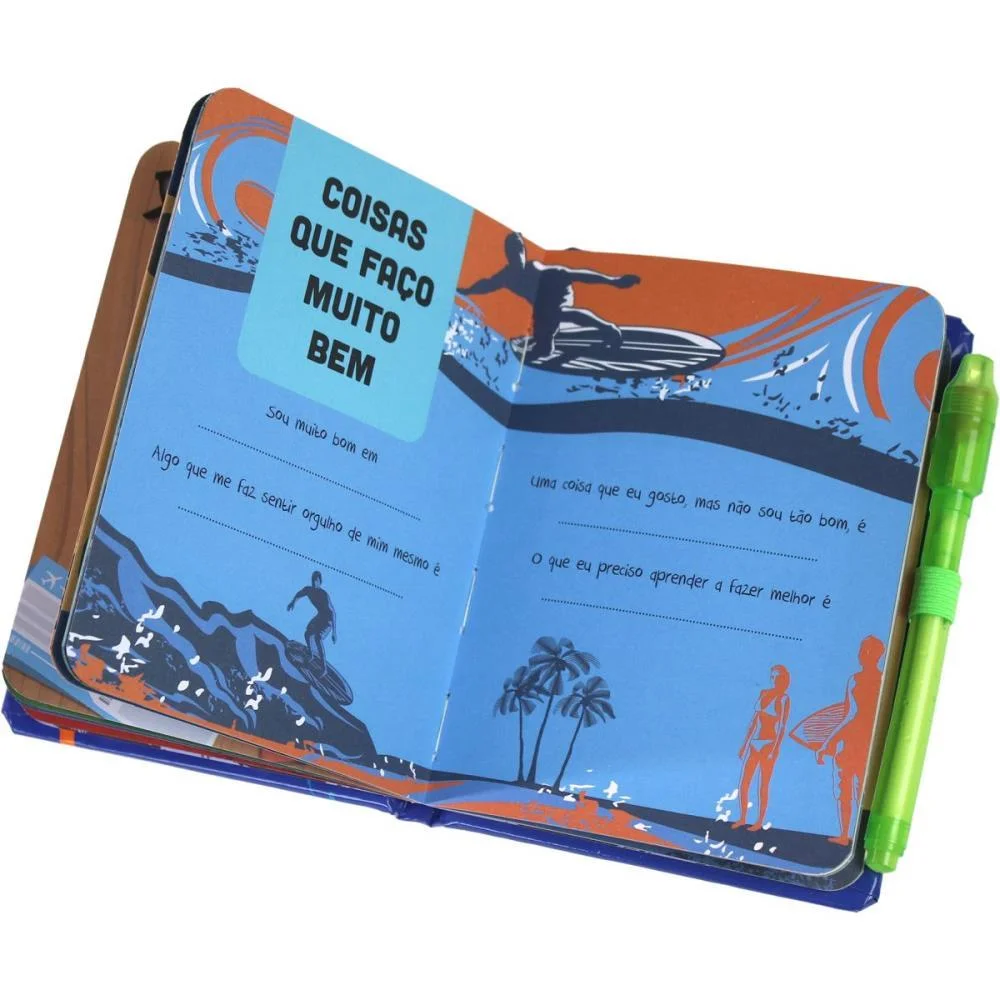 Diario Meu Livro Secreto 12X15Cm 48Pg Magic Kids - imagem 5