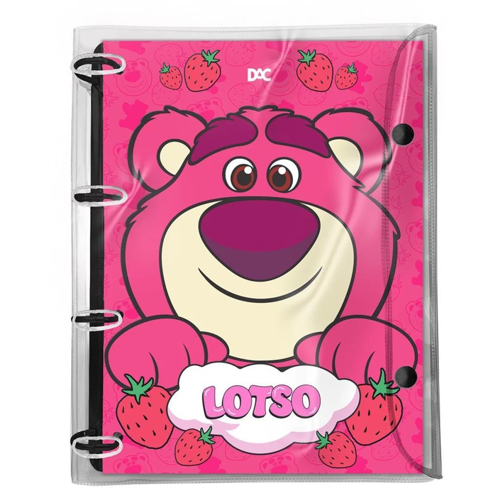 Fichario De Pvc Lotso Univ.fecho Botao 192F Dac - imagem 3
