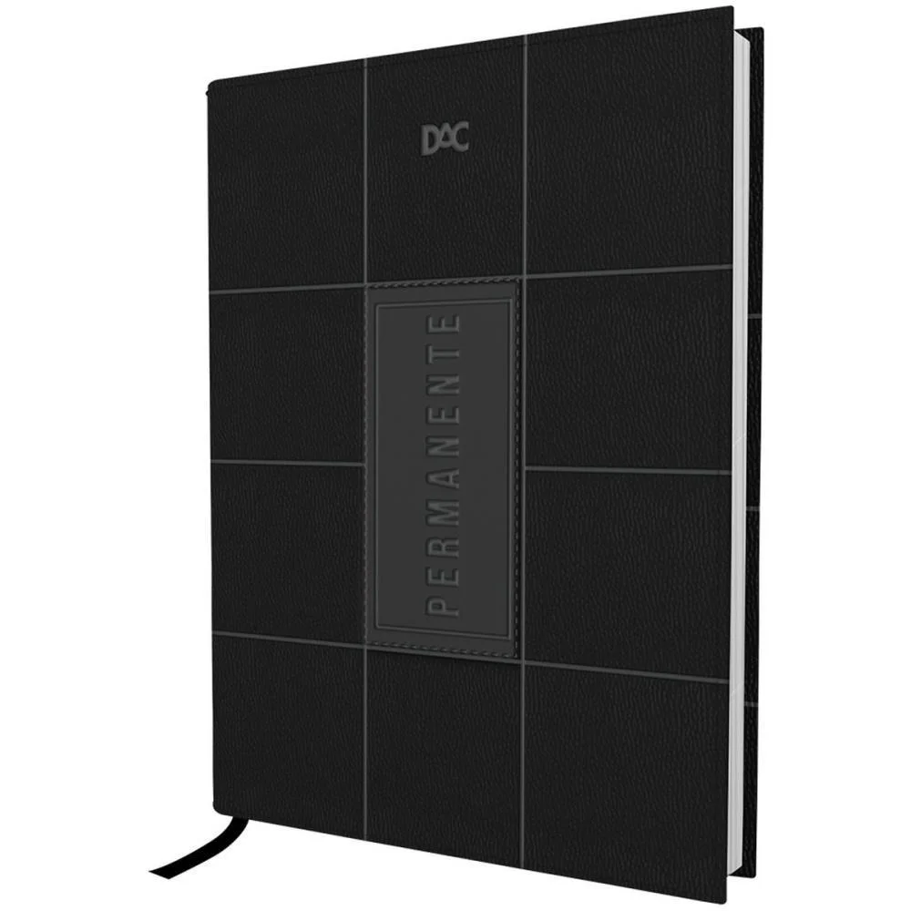 Agenda Permanente Preta 168F. 134X190Mm Dac - imagem 2