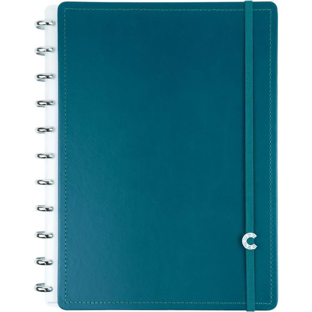 Caderno Inteligente Grande Intense Green 80Fls 215X280Mm Caderno Inteligente - imagem 3