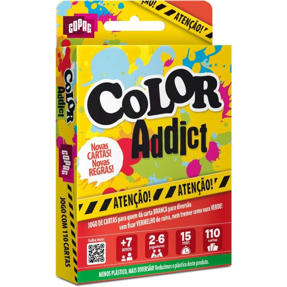 Jogo De Cartas Color Addict Cartucho Copag - imagem 3