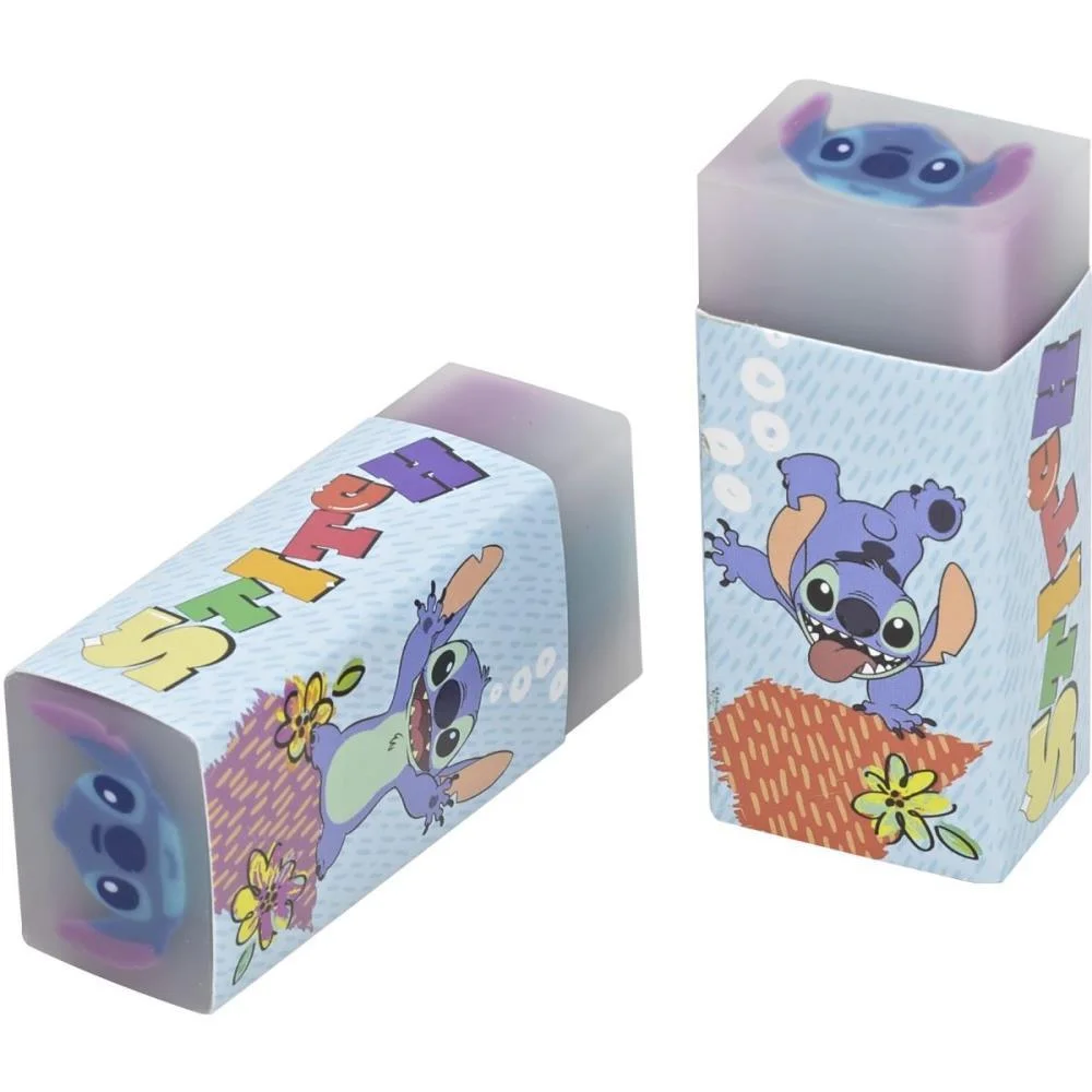 Borracha Decorada Stitch Face Molin C/ 24 Unidades - imagem 4