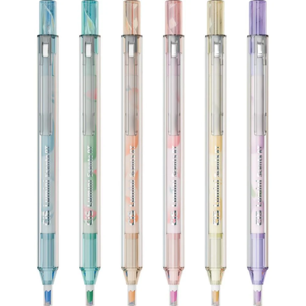 Caneta Marca Texto Cis Lumini Scents Retr 6 Cores Sertic C/ 18 Unidades - imagem 2