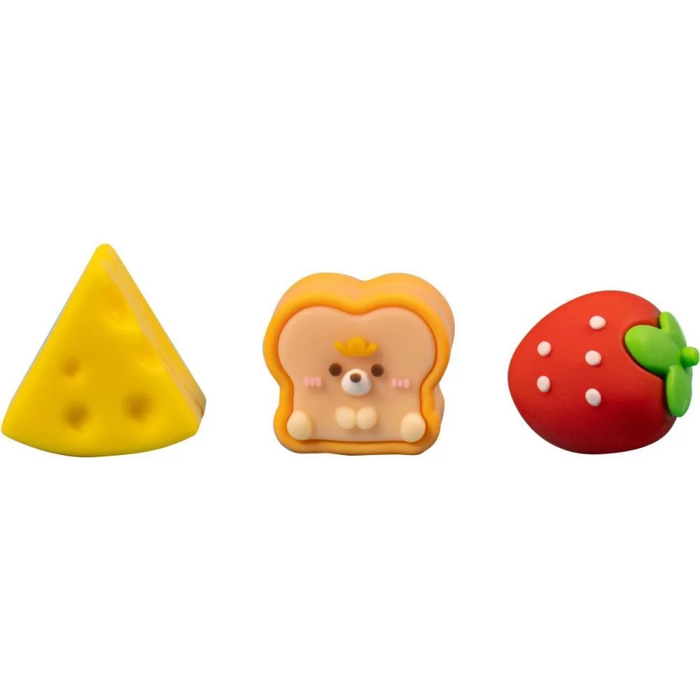 Borracha Decorada Cis Fun Mini 3D Bl.c/03 Sortid Sertic C/ 20 Unidades - imagem 5