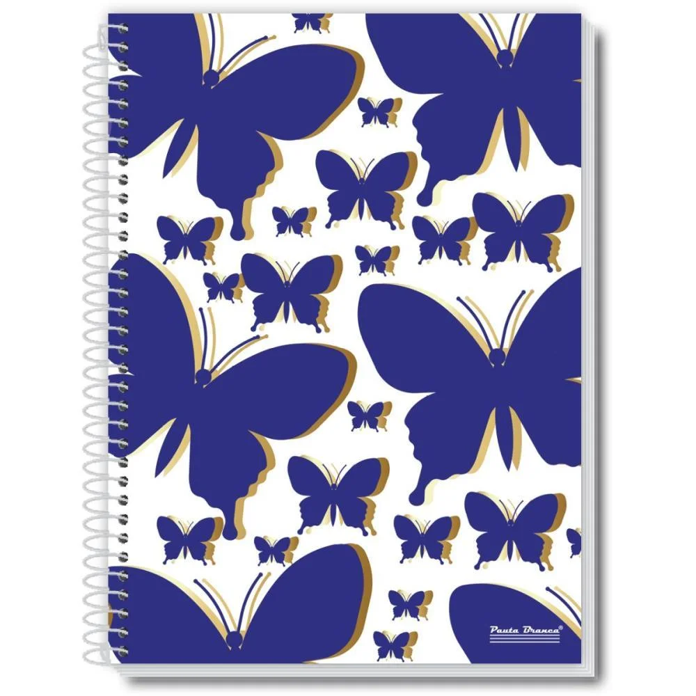 Caderno Espiral Pequeno Capa Dura Fly 80Fls. Pauta Branca (Pct.c/05) - imagem 6