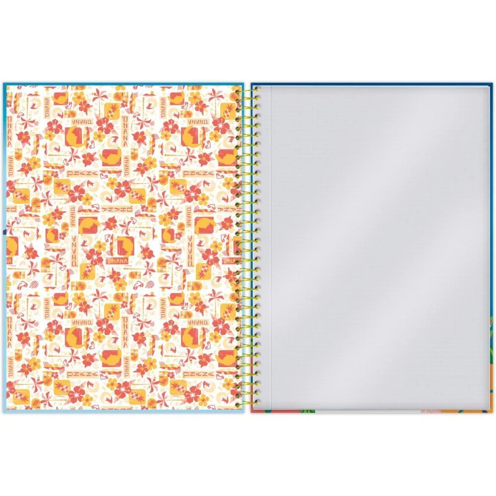 Caderno 10X1 Capa Dura Stitch Movie 160F Foroni (Pct.c/04) - imagem 7