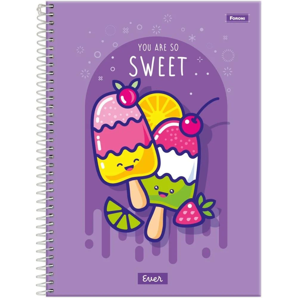 Caderno 01X1 Capa Dura Ever 80F Foroni (Pct.c/04) - imagem 5