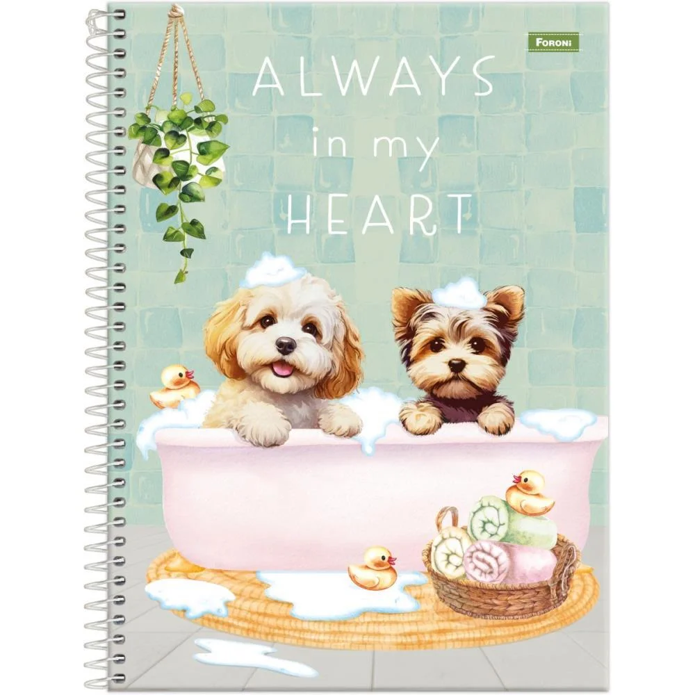 Caderno 01X1 Capa Dura Furfriends 80F Foroni (Pct.c/04) - imagem 6