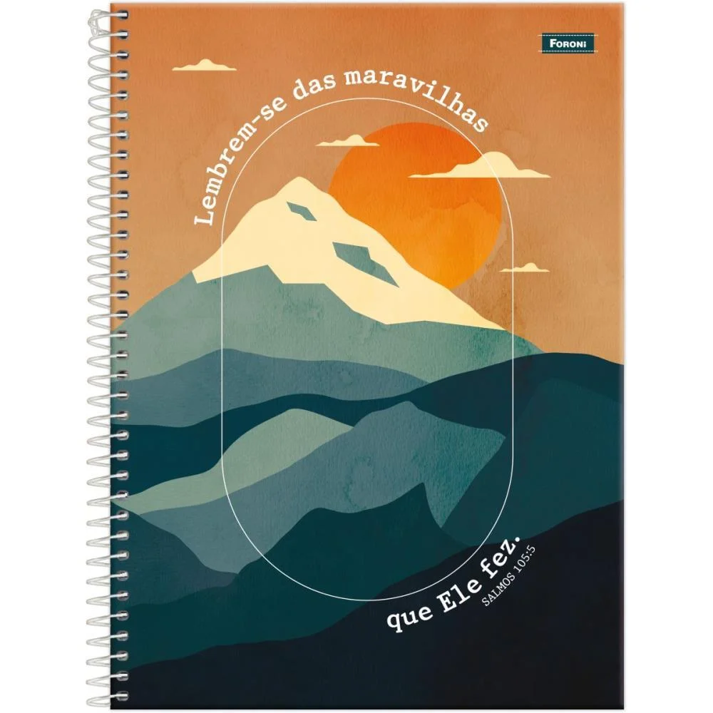 Caderno 10X1 Capa Dura Grace 160F Foroni (Pct.c/04) - imagem 2