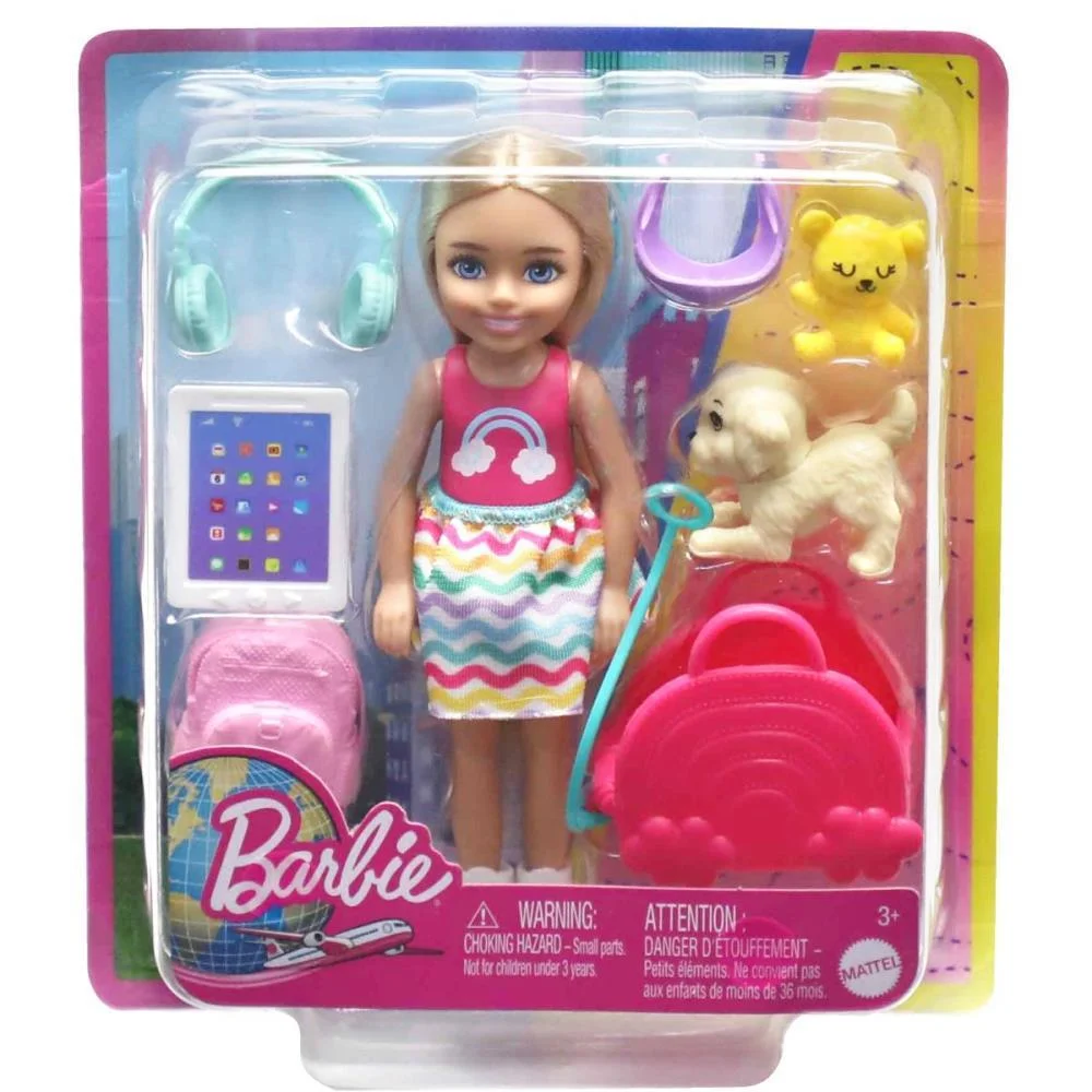 Barbie Family Chelsea Pronta Para Viajar Mattel - imagem 8