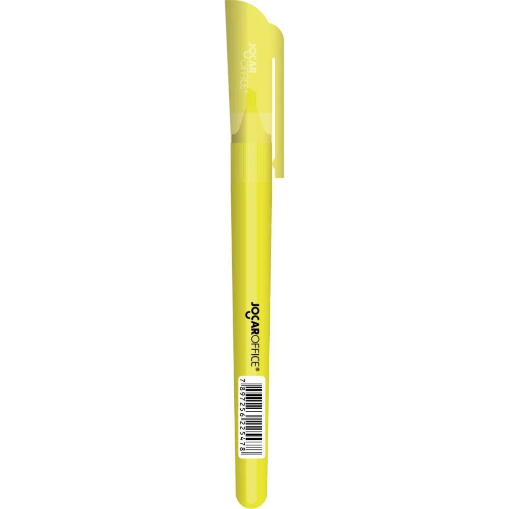 Caneta Marca Texto Jocar Uni Amarelo Leonora (Cx.c/12) - imagem 3