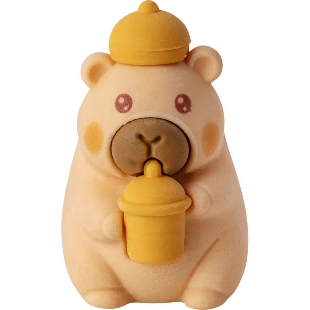 Borracha Decorada Borracha Capivara 3Modelos (S) Brw C/ 24 Unidades - imagem 5