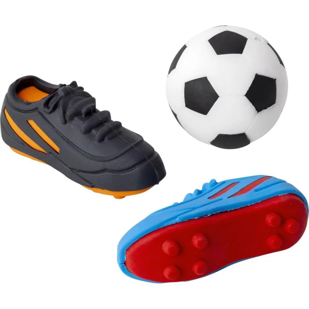 Borracha Decorada Borracha Soccer Brw C/ 6 Unidades - imagem 6