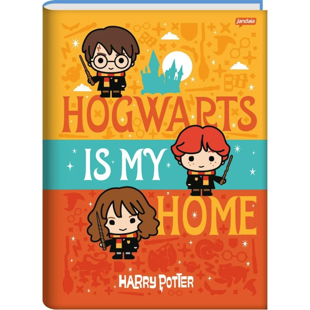 Caderno Brochurao Capa Dura Harry Potter 96Fls Jandaia (Pct.c/05) - imagem 4
