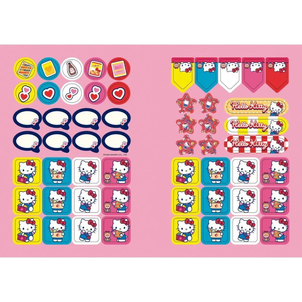 Caderno Brochura Pequeno Capa Dura Hello Kitty 80Fls. Jandaia (Pct.c/05) - imagem 8