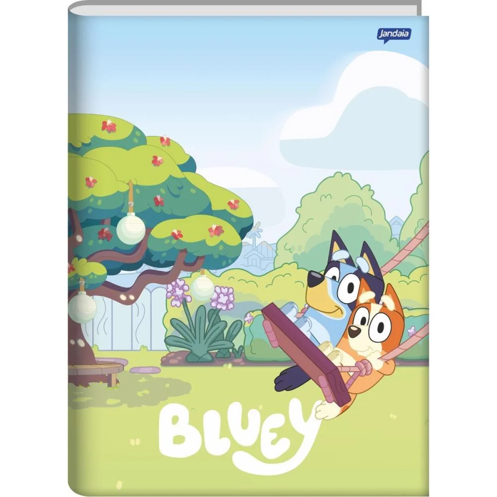 Caderno Brochurao Capa Dura Bluey 80Fls. Jandaia (Pct.c/05) - imagem 4