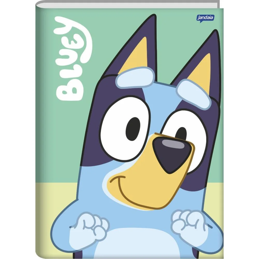 Caderno Brochura Pequeno Capa Dura Bluey 80Fls. Jandaia (Pct.c/05) - imagem 6