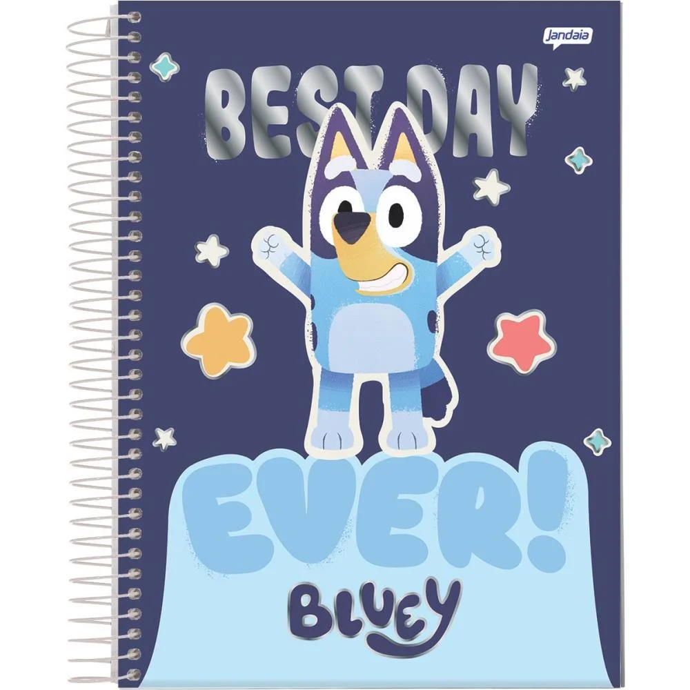 Caderno 01X1 Capa Dura Bluey 80Fls. I.a Jandaia (Pct.c/04) - imagem 7