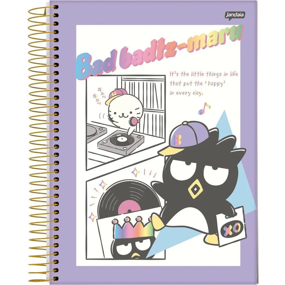 Caderno 01X1 Capa Dura Hello Kitty E Amigos 80Fls I.a Jandaia (Pct.c/04) - imagem 5