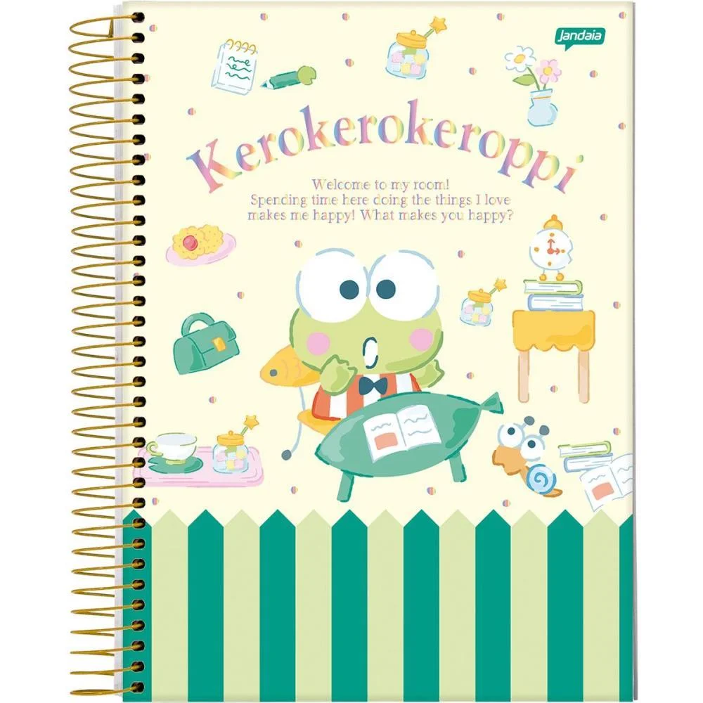 Caderno 01X1 Capa Dura Hello Kitty E Amigos 80Fls I.a Jandaia (Pct.c/04) - imagem 6