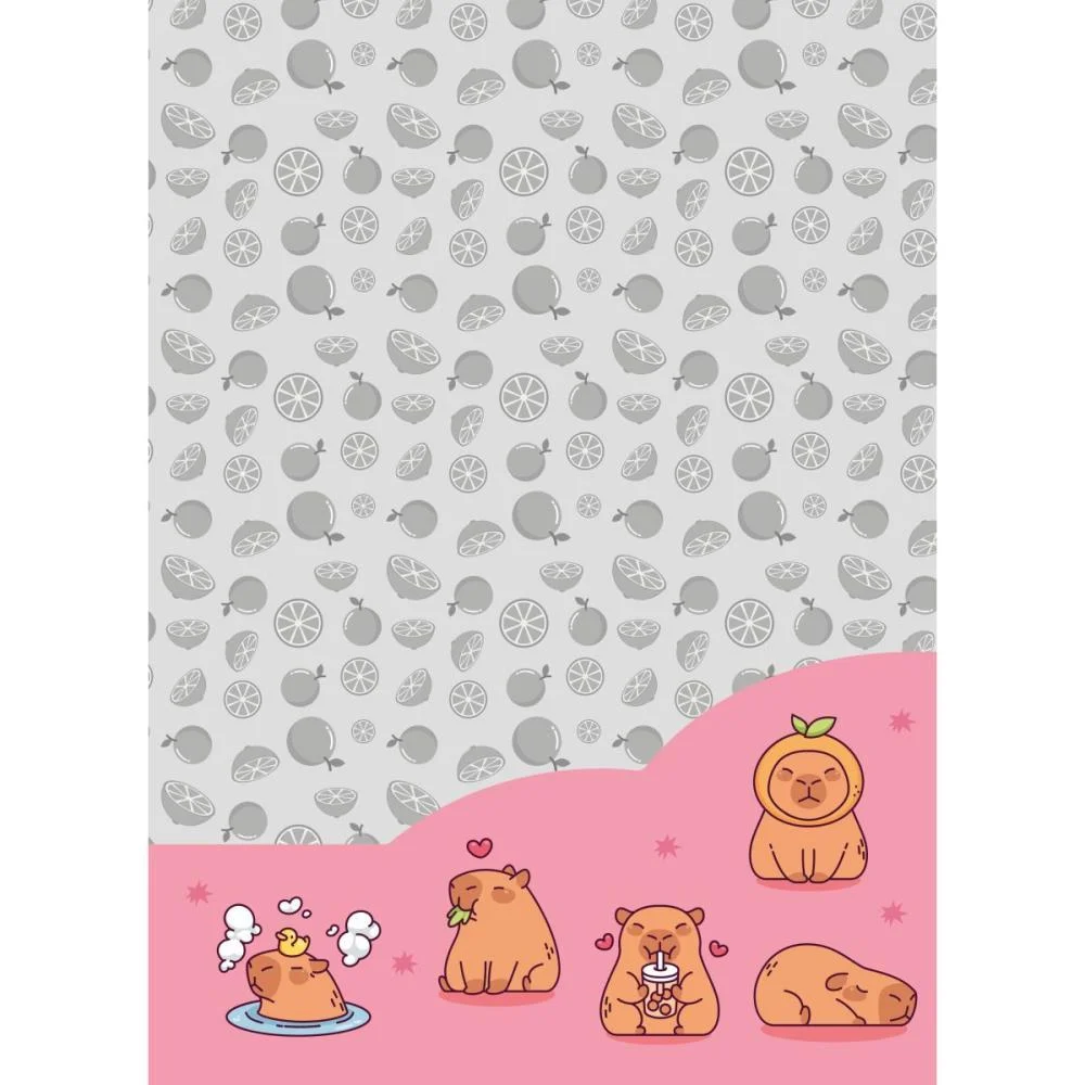 Caderno 15X1 Capa Dura Capyvibes 240Fls. I.a Jandaia (Pct.c/02) - imagem 8