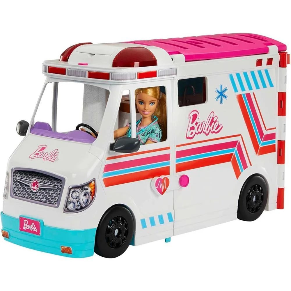 Barbie Profissoes Ambulância De Cuidados Médicos Mattel - imagem 6