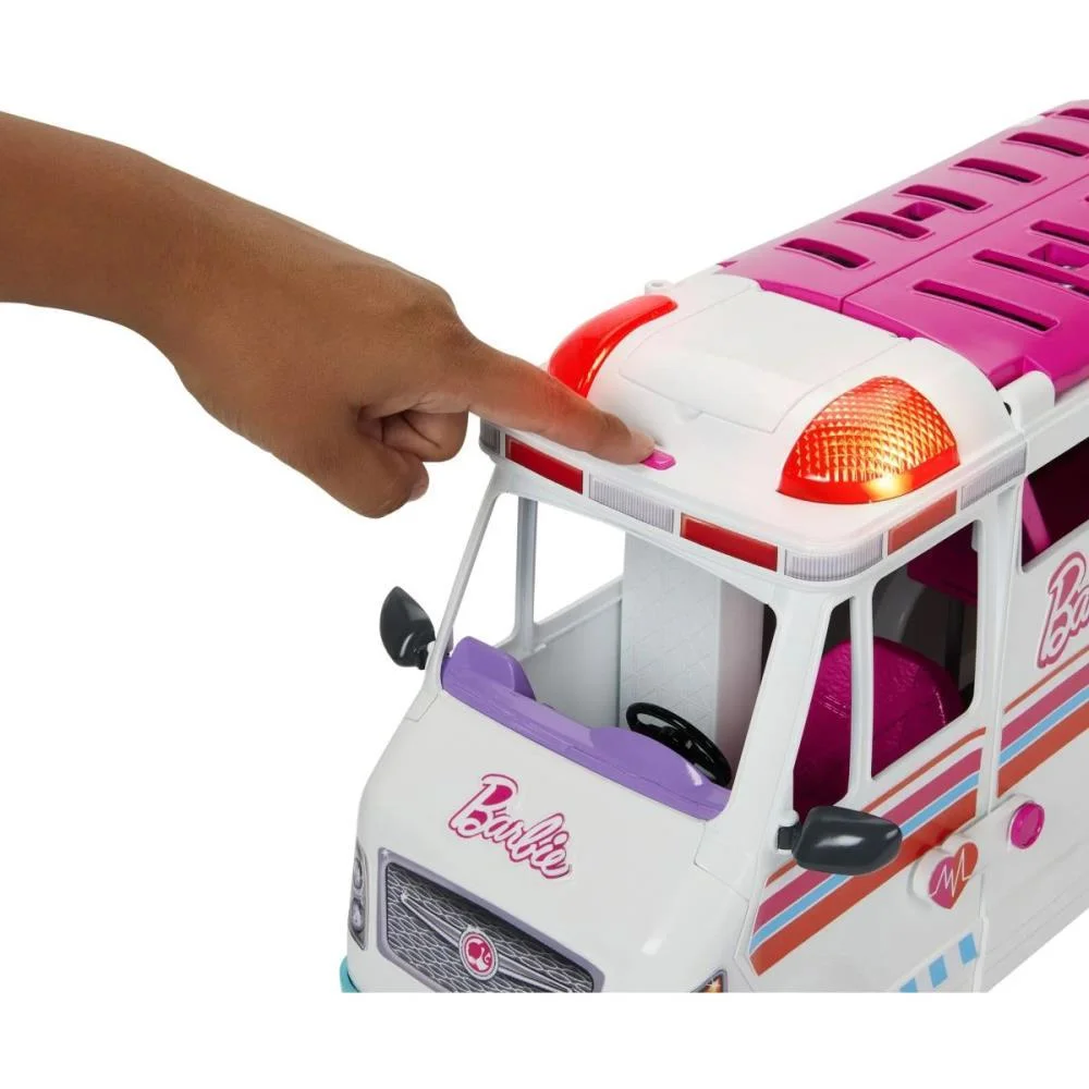 Barbie Profissoes Ambulância De Cuidados Médicos Mattel - imagem 7