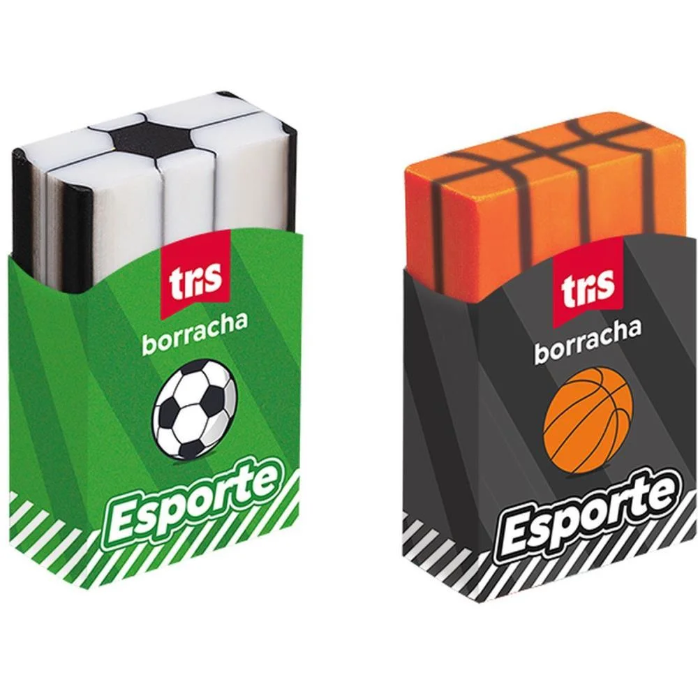 Borracha Decorada Tris Esporte 2 Modelos Summit C/ 24 Unidades - imagem 4