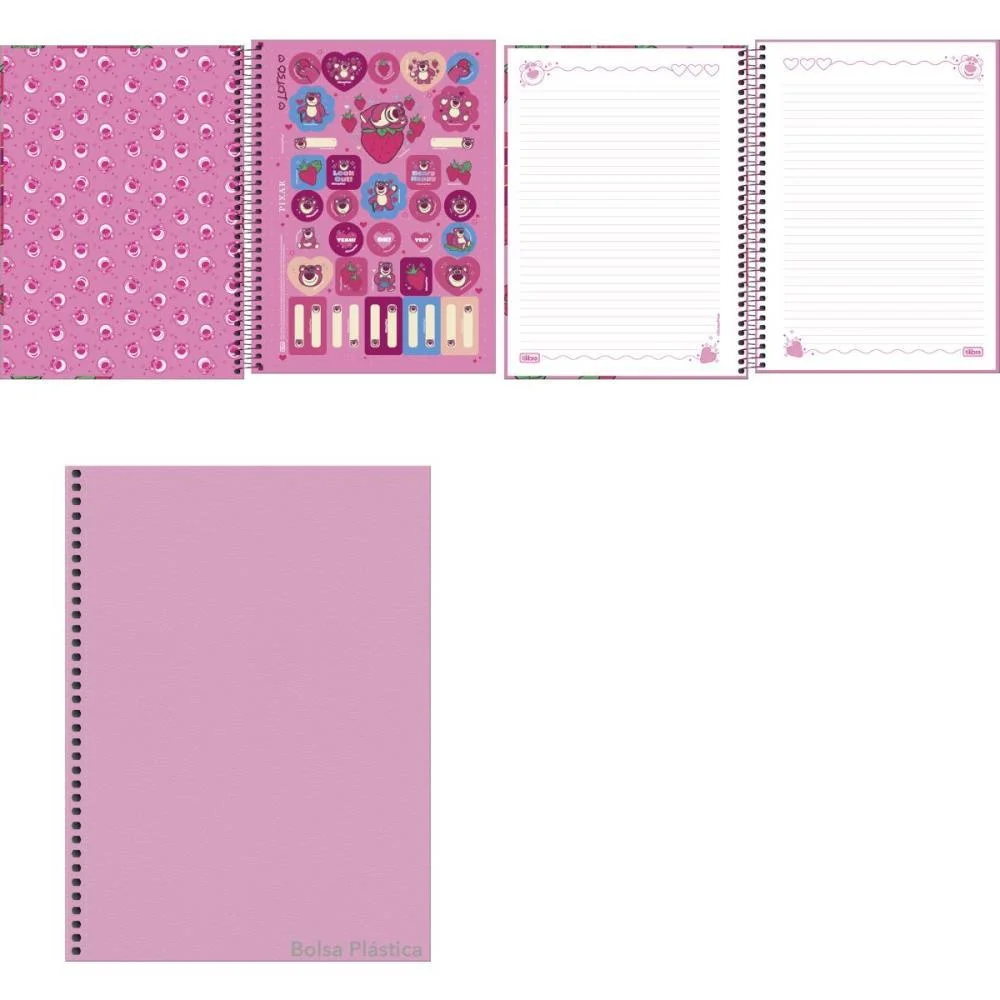 Caderno 10X1 Capa Dura Lotso 160Fls Tilibra (Pct.c/04) - imagem 3