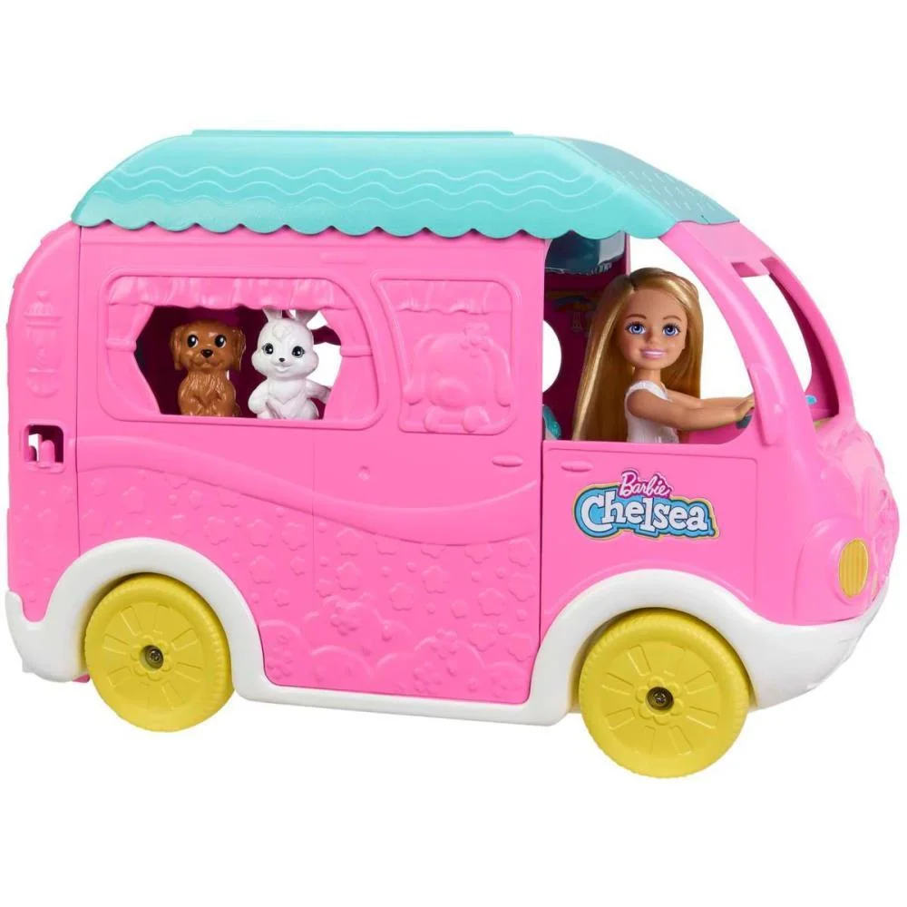 Barbie Family Chelsea Trailer De Camping Mattel - imagem 5