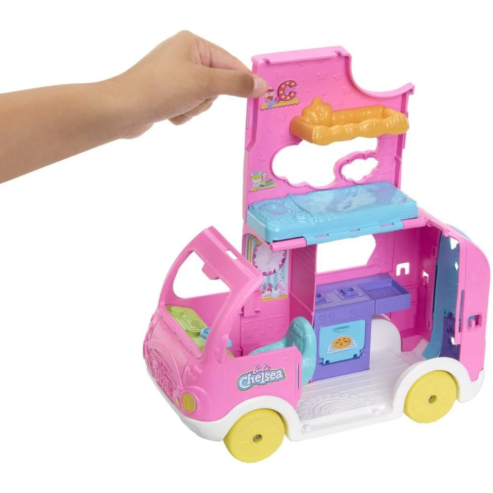 Barbie Family Chelsea Trailer De Camping Mattel - imagem 7