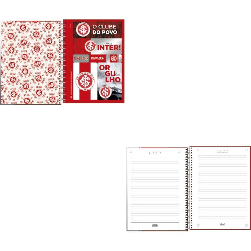 Caderno 10X1 Capa Dura Internacional 160Fls Tilibra (Pct.c/04) - imagem 3
