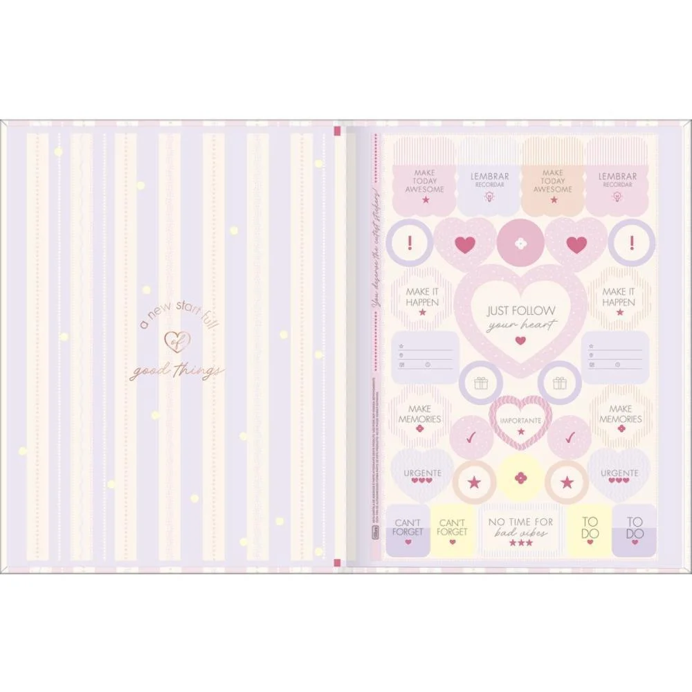 Caderno Brochurao Capa Dura Soho 80Fls Tilibra (Pct.c/05) - imagem 3