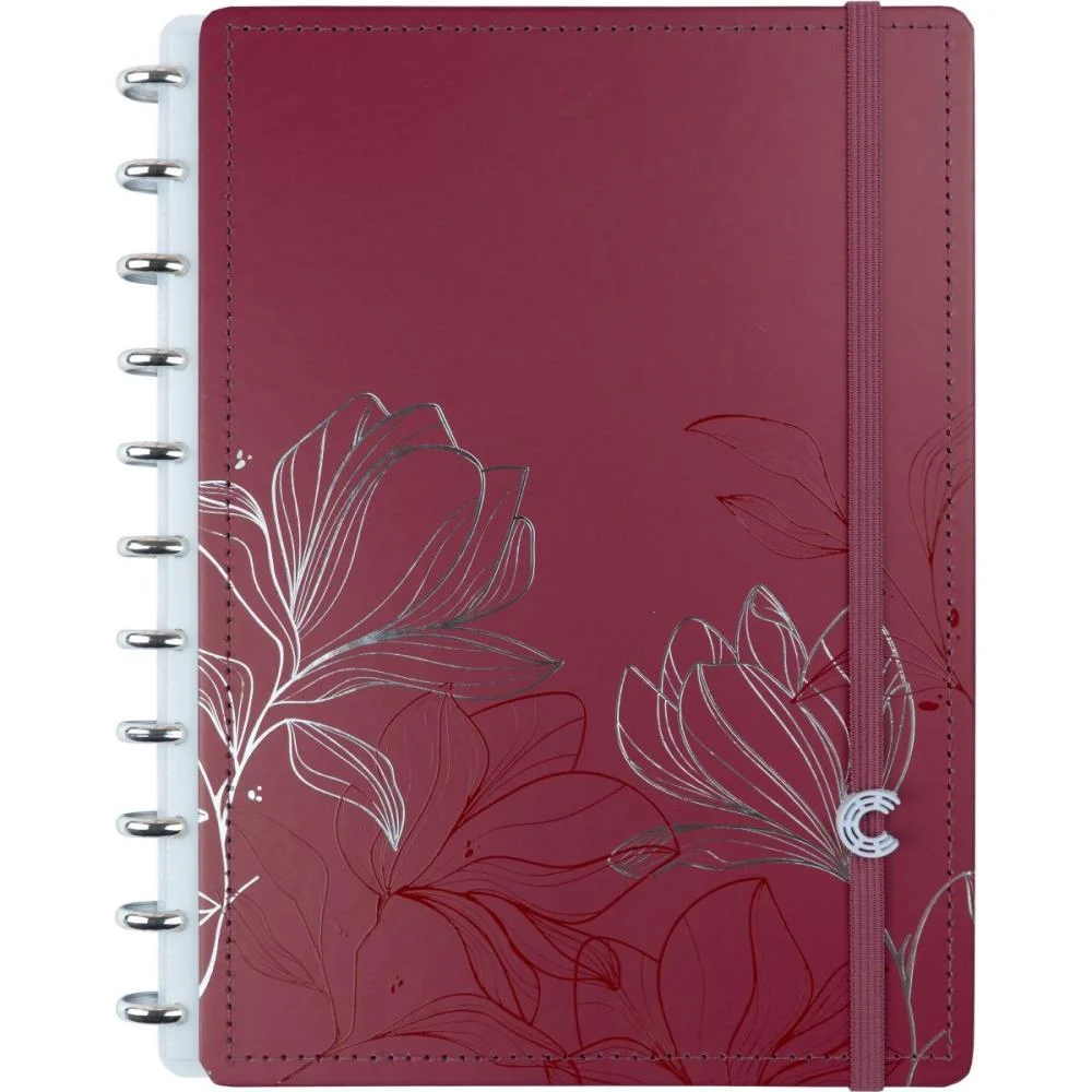 Caderno Inteligente Grande Bruna Tavares Cherry 80Fls Caderno Inteligente - imagem 2