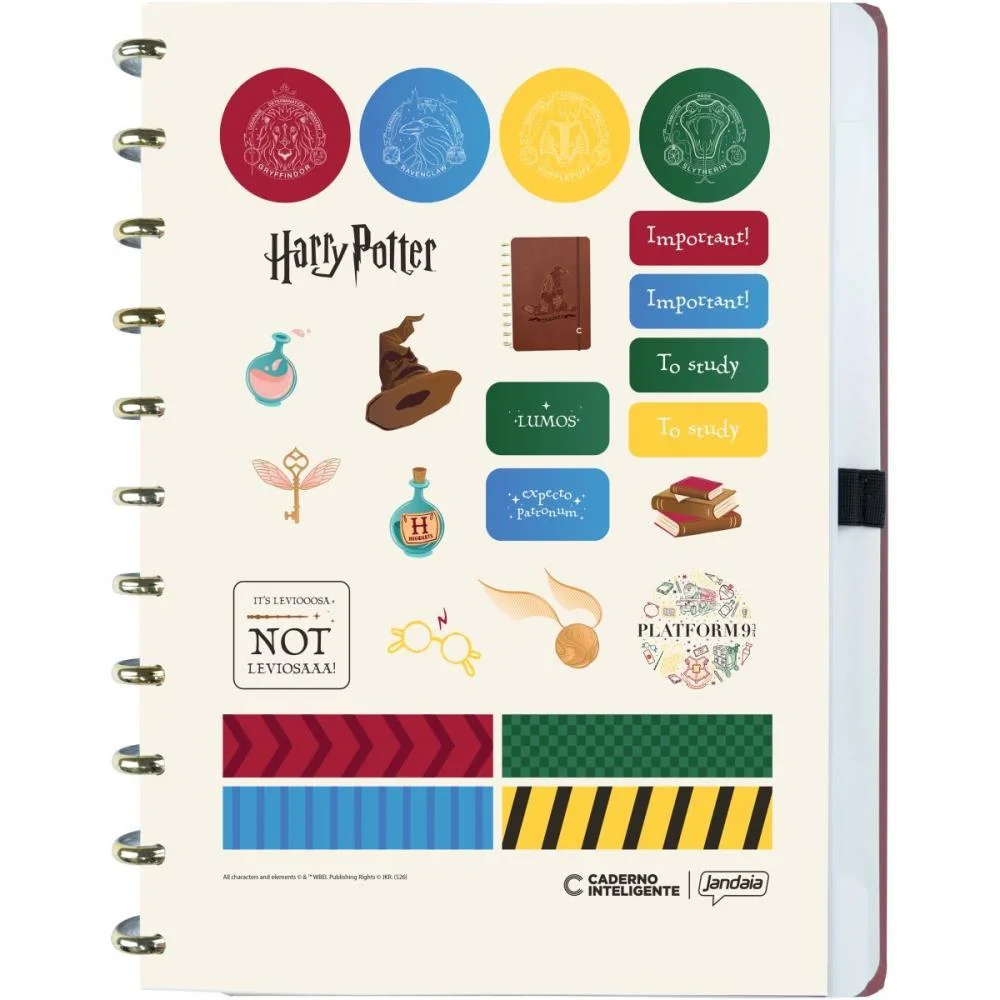Caderno Inteligente Grande Harry Potter Chapeu Seletor Caderno Inteligente - imagem 4