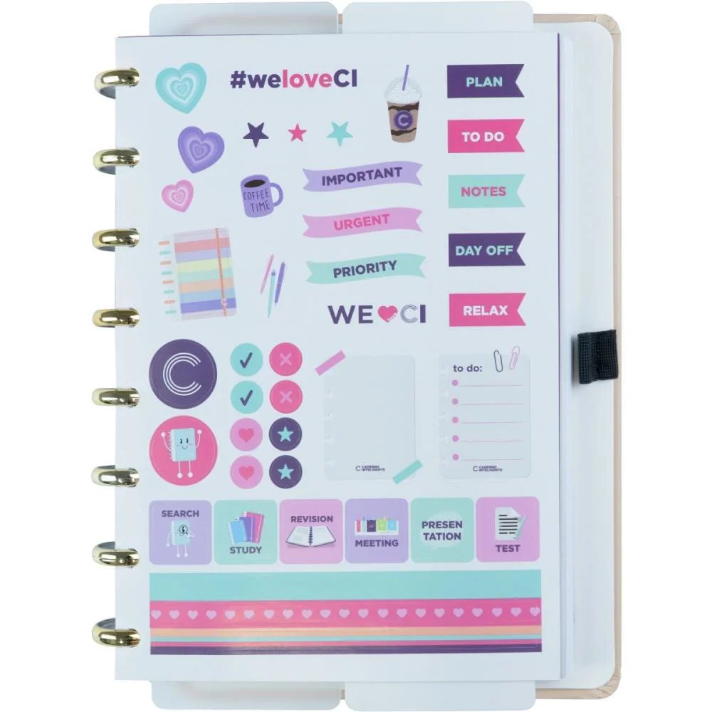 Caderno Inteligente A5 Miss Floral By Giulia Benite 8 Caderno Inteligente - imagem 3