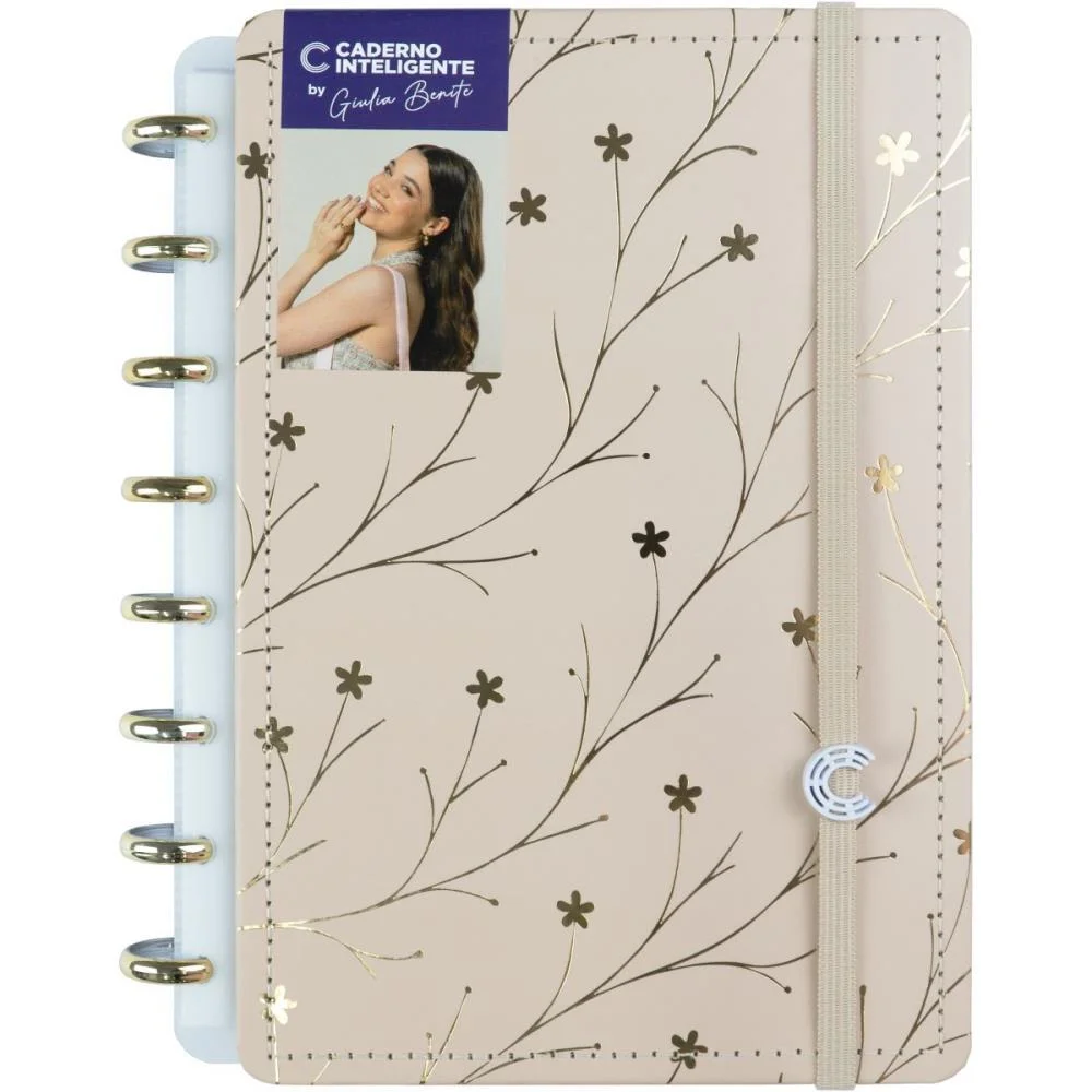 Caderno Inteligente A5 Miss Floral By Giulia Benite 8 Caderno Inteligente - imagem 4