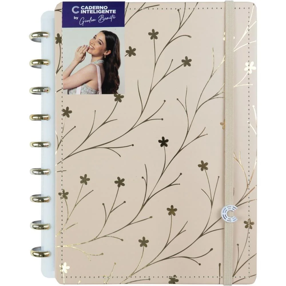 Caderno Inteligente Medio Miss Floral By Giulia Benite 8 Caderno Inteligente - imagem 4
