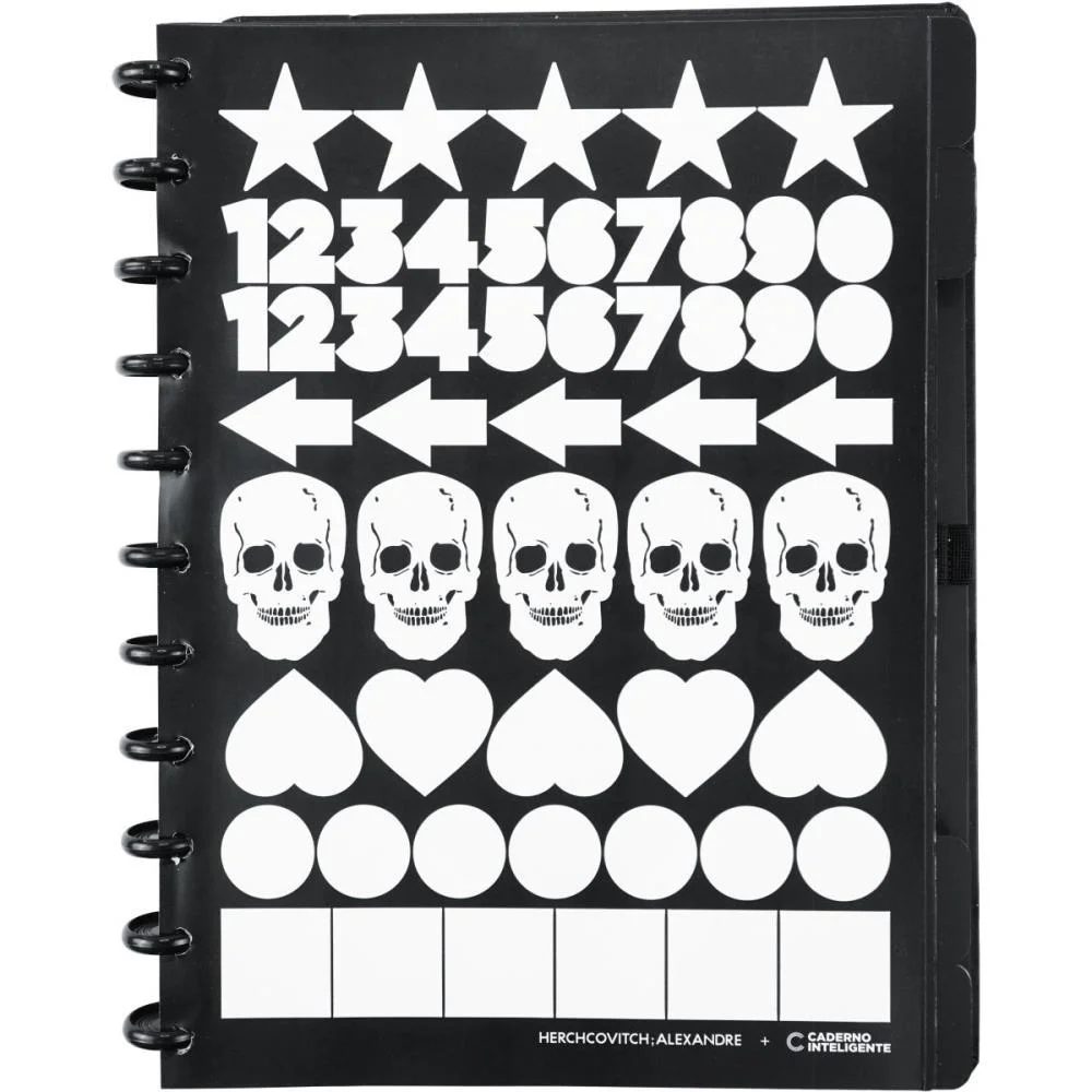Caderno Inteligente Grande Black By Alexandre Herchcovitc Caderno Inteligente - imagem 3