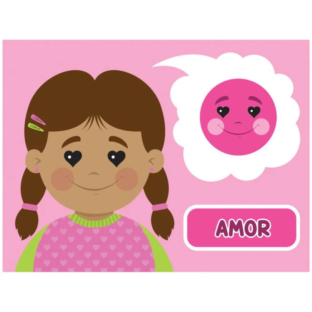 Brinquedo Educativo Quadro Das Emocoes 30Pcs Nig Brinquedos - imagem 5