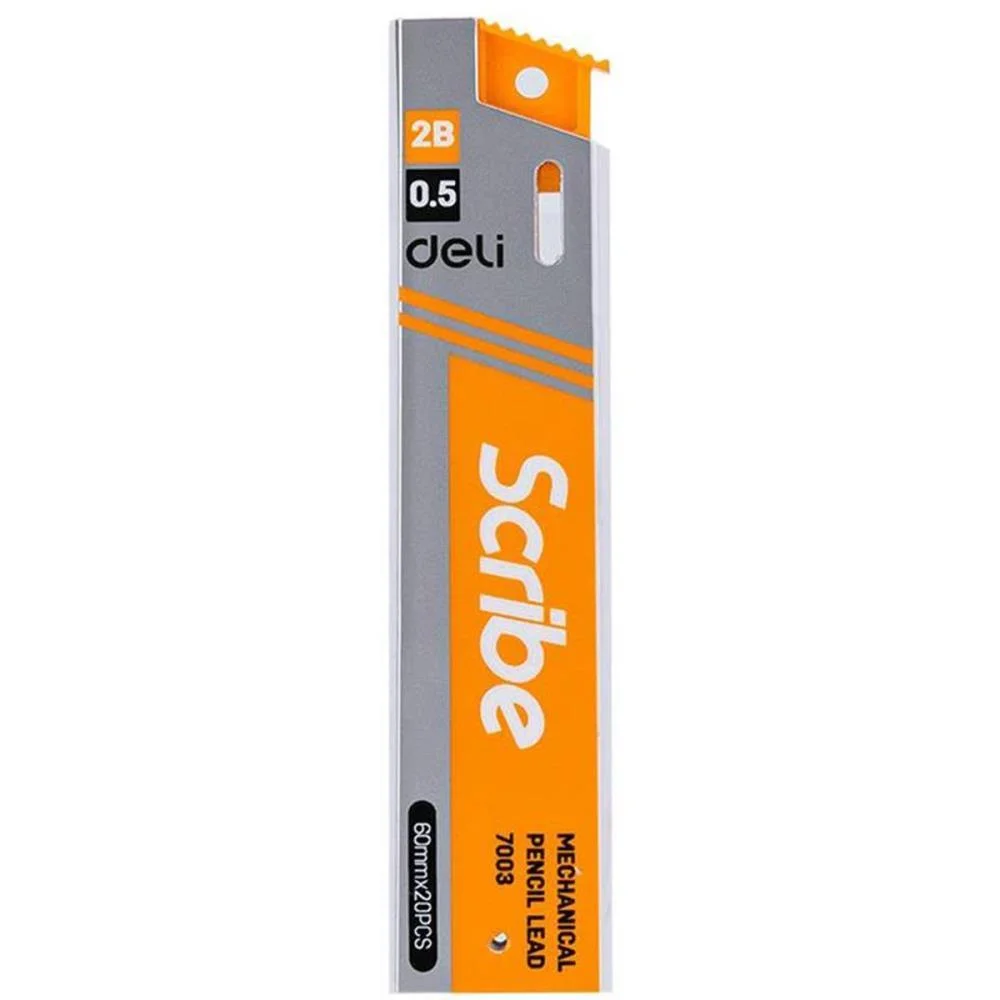 Grafite 0.5Mm Scribe 2B 0,5Mm Deli (Dp.c/48) - imagem 5