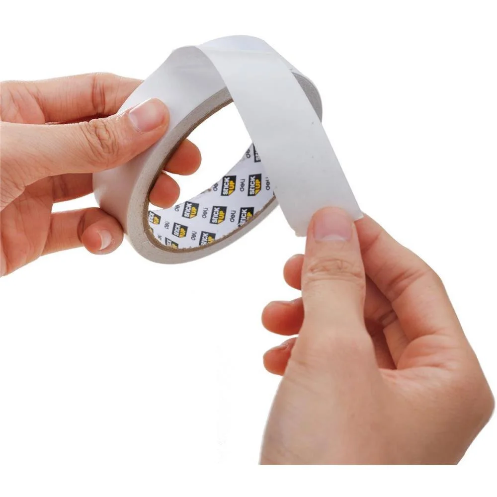 Fita Dupla Face Double Sided Tape 24Mmx9,114M Deli - imagem 3