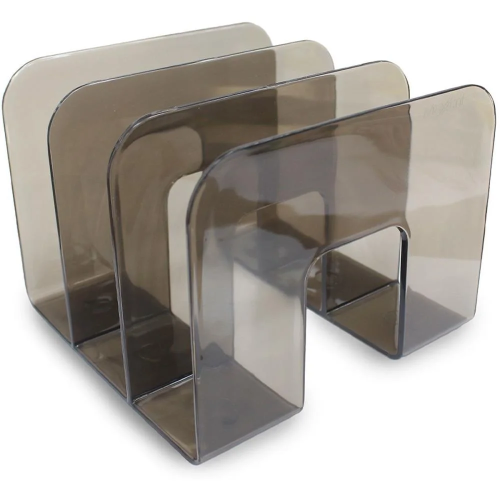 Acessorio Para Mesa Organizador De Livros Fume Maxcril - imagem 2