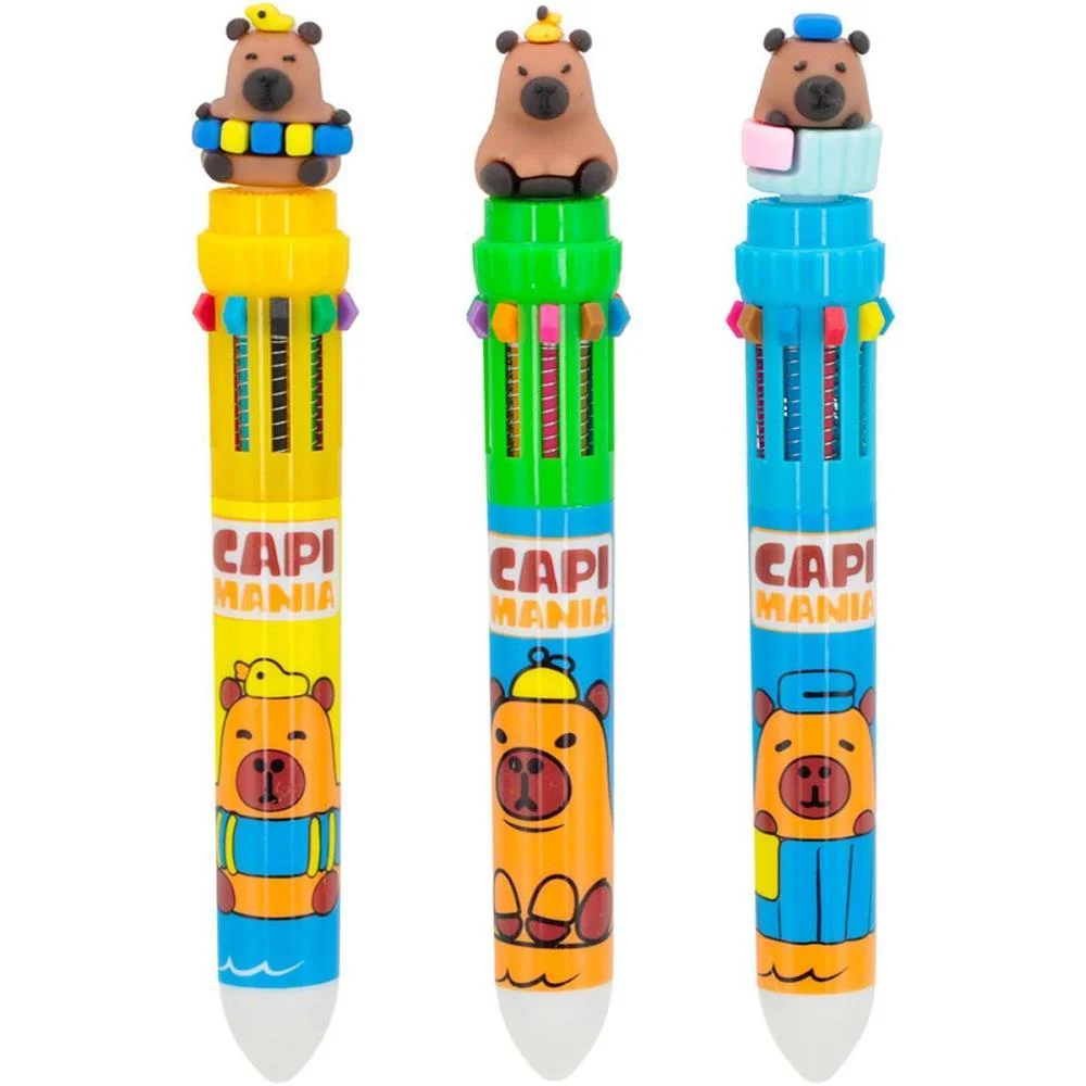 Caneta Gel Capivara 10Em1 (S) Polibrinq C/ 24 Unidades - imagem 4