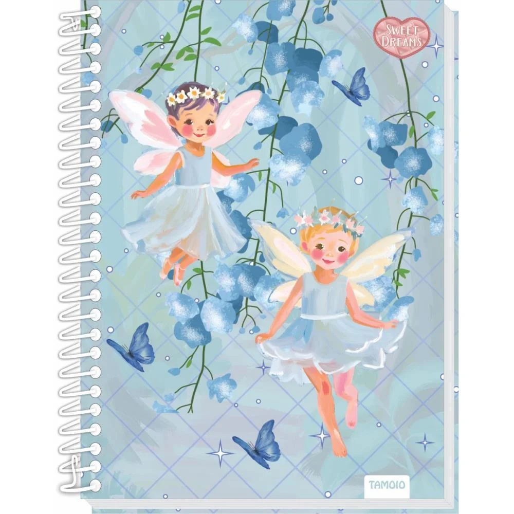 Caderno 01X1 Capa Dura Sweet Dreams 80Fls Papel Carta Tamoio (Pct.c/04) - imagem 14