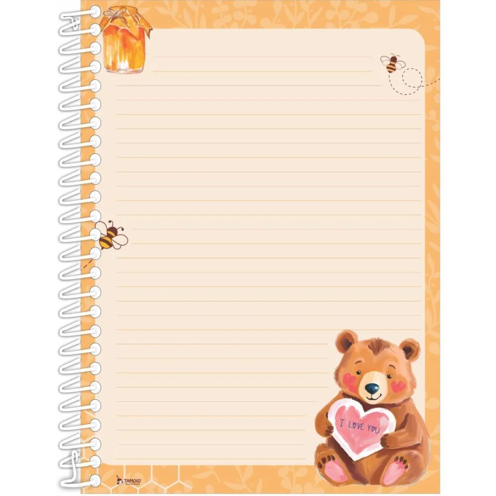 Caderno 10X1 Capa Dura Sweet Dreams 160Fls Papel Cart Tamoio (Pct.c/02) - imagem 3
