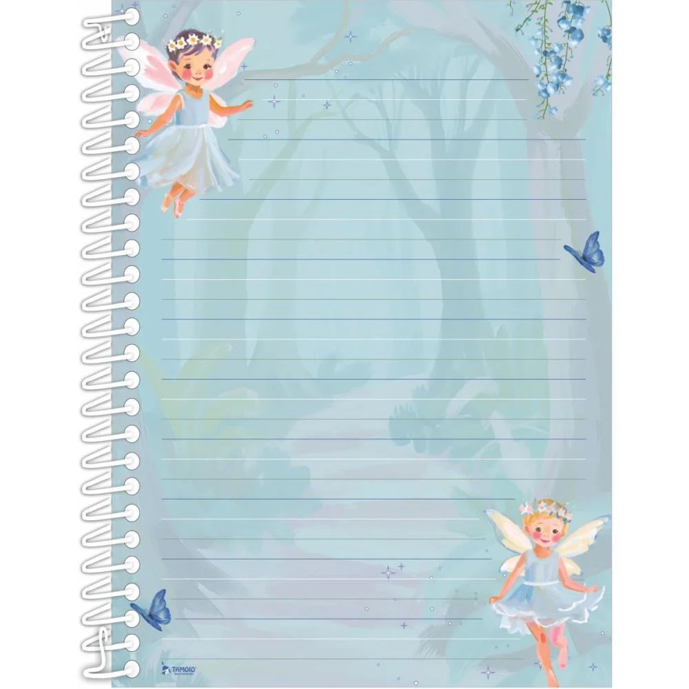 Caderno 10X1 Capa Dura Sweet Dreams 160Fls Papel Cart Tamoio (Pct.c/02) - imagem 7